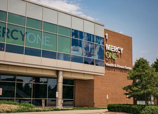 Mercy One Clive exterior signage
